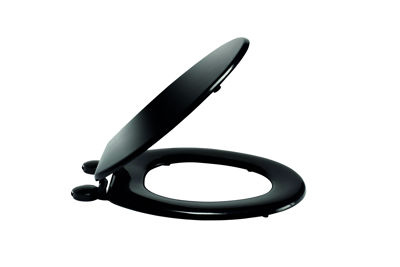 Picture of TOILET SEAT MOULDED WOOD BLACK