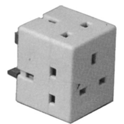 Picture of 3 WAY FUSED 13amp ADAPTOR