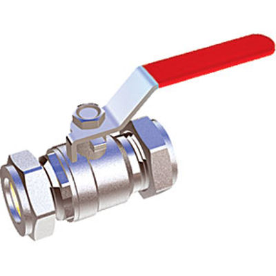 Picture of 15mm RED LEVER BALLVALVE