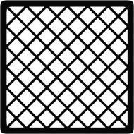 Picture of SPARE SQUARE CHAMBER GRID 150mm X 150mm
