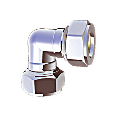 Picture of 22mm CHROME COMPRESSION ELBOW