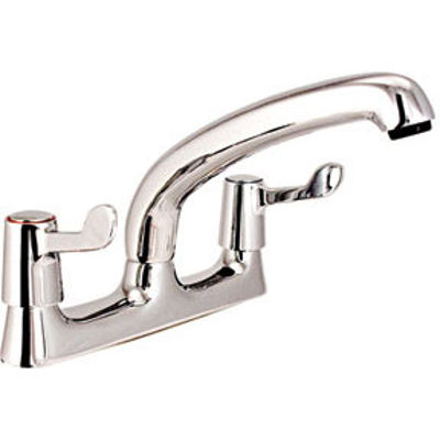 Picture of CHROME DECK SINK MIXER STRAIGHT LEVER