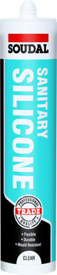 Picture of SANITARY SILICONE - ACETOXY SEALANT W/ FUNGICIDE CLEAR