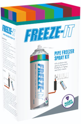 Picture of FREEZE IT SPRAY KIT - 300ml. Supplied in singles or boxes of 12
