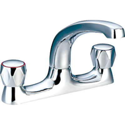 Picture of CHROME SINK DECK MIXER