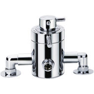 Picture of TRADITIONAL THERMOSTATIC SHOWER MIXER. TOP & BOTTOM 3/4" OUTLET. INCLUDES WALL PLATE FOR CONCEALED INSTALL AND 3/4" TO 1/2" ADAPTOR.