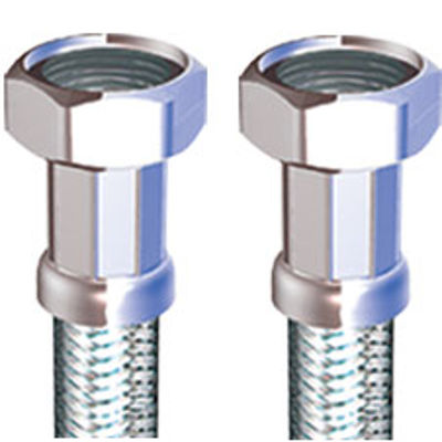 Picture of 1/2"F x 1/2"F x 300mm DN10 Normal Bore Tap Connector