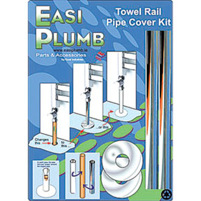 Picture of Towel Rail Pipe Cover Kit Chrome