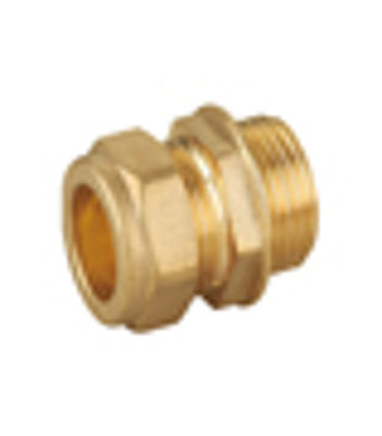 Picture of 10mm x 1/2"  MALE ADAPT COMPRES