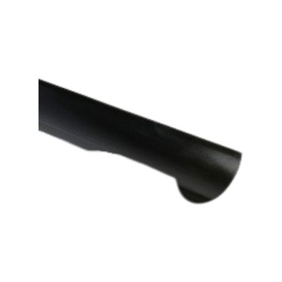 Picture of 112mm Half Round Black Gutter in 4m lengths (Sold in multiples of 6 only)