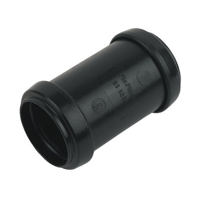 Picture of 40mm BLACK PP STR.COUPLING