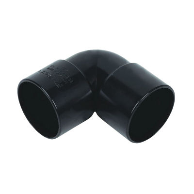 Picture of 50mm BLACK ABS 90* BEND