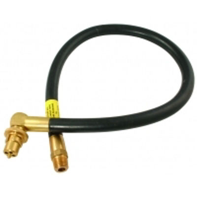 Picture of GAS COOKER HOSE 2FT ANGLE BAYONET