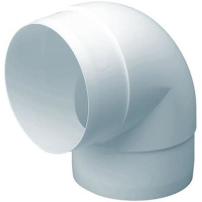 Picture of 68mm ROUND 90 DEG BEND SQUARE WHITE