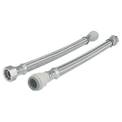 Picture of 15mm x 1/2"F x 150mm DN10 Normal Bore Tap Connector WRAS Approved