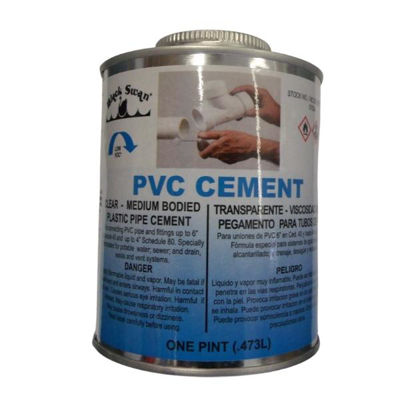 Picture of BLACK SWAN PVC CEMENT MEDIUM BODIED 1 PINT - 473ml