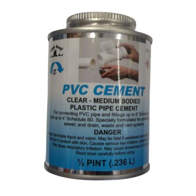 Picture of BLACK SWAN PVC CEMENT MEDIUM BODY 1/2 PT - 236ml (Box 24)