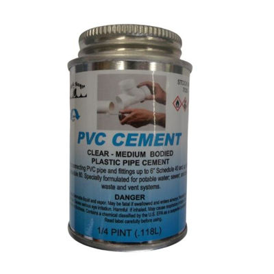 Picture of BLACK SWAN PVC CEMENT MEDIUM BODY 1/4 PT - 118ml - **REPORTABLE PRODUCT**