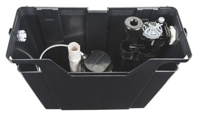 Picture of FLUIDMASTER CONCEALED COMPACT CISTERN WITH AIRGAP COMPLIANT DUAL FLUSH, SIDE ENTRY,  PLASTIC SHANK FILL VALVE, BUTTON INCLUDED