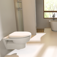 Picture of KORONA SOFT CLOSE TOP FIX METAL HINGE D SHAPE TOILET SEAT 1.9kg