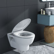 Picture of KORONA SOFT CLOSE TOP FIX METAL HINGE TOILET SEAT 2.5kg