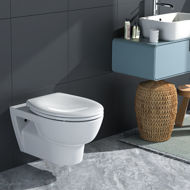 Picture of KORONA SOFT CLOSE TOP FIX METAL HINGE TOILET SEAT 2.5kg