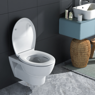 Picture of KORONA SOFT CLOSE TOP FIX METAL HINGE TOILET SEAT 2.5kg
