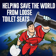 Picture of KORONA SOFT CLOSE TOP FIX METAL HINGE D SHAPE TOILET SEAT 2.5kg