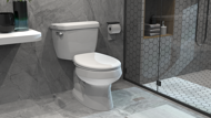 Picture of KORONA SOFT CLOSE TOP FIX TOILET SEAT 1.5kg PP