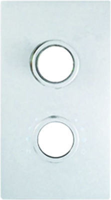 Picture of RECTANGULAR CHROME COVER PLATE FOR TOR4