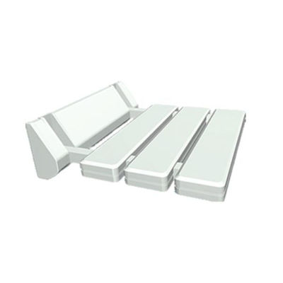 Picture of WHITE PLASTIC SHOWER SEAT - 1.5KG