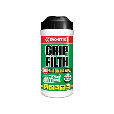 Picture of Bostik Grip Filth Wipes (packed in 12)