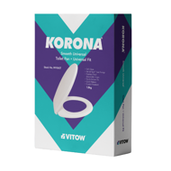 Picture of KORONA SOFT CLOSE TOP FIX METAL HINGE TOILET SEAT 1.8kg