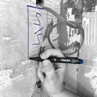 Picture of TRACER Clog Free Marker Kit - 3pc pack (1x Black , 1x Blue , 1x Red) c/w Site Holsters.