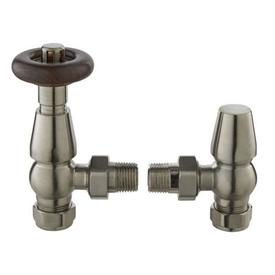 Picture of Chelsea Angled Thermostatic valve Satin Nickel 690018