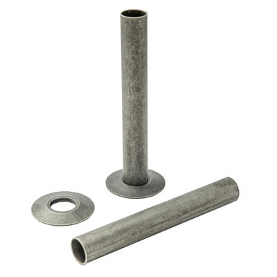 Picture of 15mm 180mm Tube and Rosettes Pewter 690066