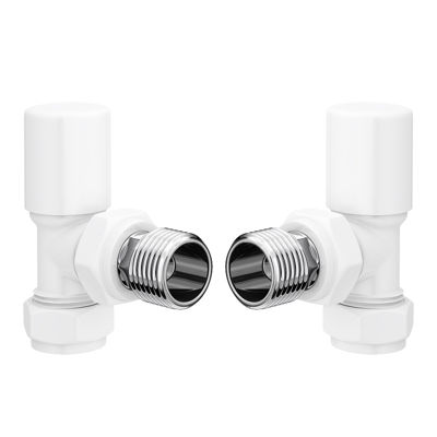 Picture of Round Pattern Valve Anged White White 690086