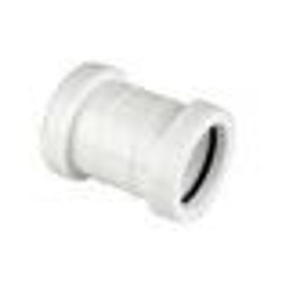 Picture of 32mm WHITE PP STR.COUPLING