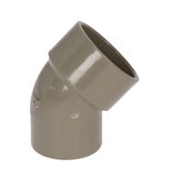 Picture of UPVC SOLVWELD 45 SPIGOT BEND GREY 32MM