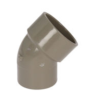 Picture of UPVC SOLVWLD 45SPIGOT BEND 40MM GREY