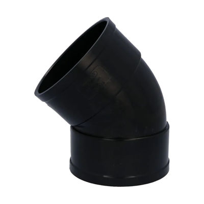 Picture of 110mm SOLVENT SOIL 135 D/S BEND BLACK