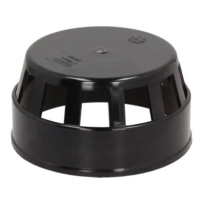 Picture of 110mm SOLVENT SOIL VENT TERMINAL BLACK