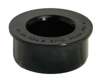 Picture of SOLVENT SOIL 40mm BOSS ADAPTOR BLACK