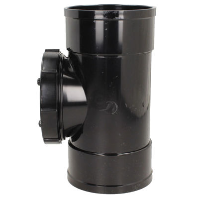 Picture of 110mm SOLVENT SOIL D/S ACCESS PIPE BLACK