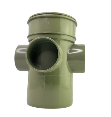 Picture of 110mm x 50mm  SOLVENT SOIL S/S BOSS PIPE OLIVE GREY