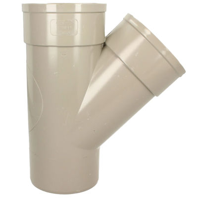 Picture of 110mm SOLVENT SOIL 135 D/S BRANCH OLIVE GREY