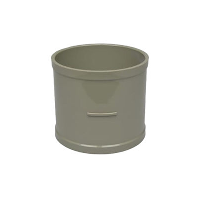 Picture of 110mm SOLVENT SOIL D/S COUPLING OLIVE GREY