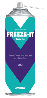 Picture of FREEZE IT SPRAY 300ml. Supplied in singles or boxes of 12