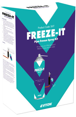 Picture of MARK VITOW FREEZE IT SPRAY KIT - 300ml. Supplied in singles or boxes of 12