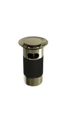 Picture of "TOP-FIX" Basin Click Clack Waste SLOTTED Brushed Brass